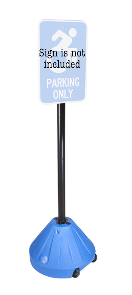 Tip ‘N Roll® 48" Portable Pole Sidewalk for your Sign