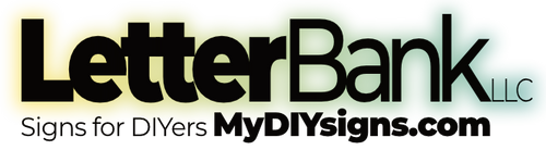 LetterBank | MyDIYsigns