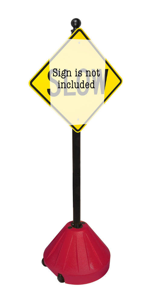 Tip ‘N Roll® 60" Portable Pole Sidewalk for your Sign