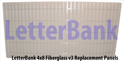 6" Track for 6" Flex Letters on Replacement Fiberglass v3 Sign Faces
