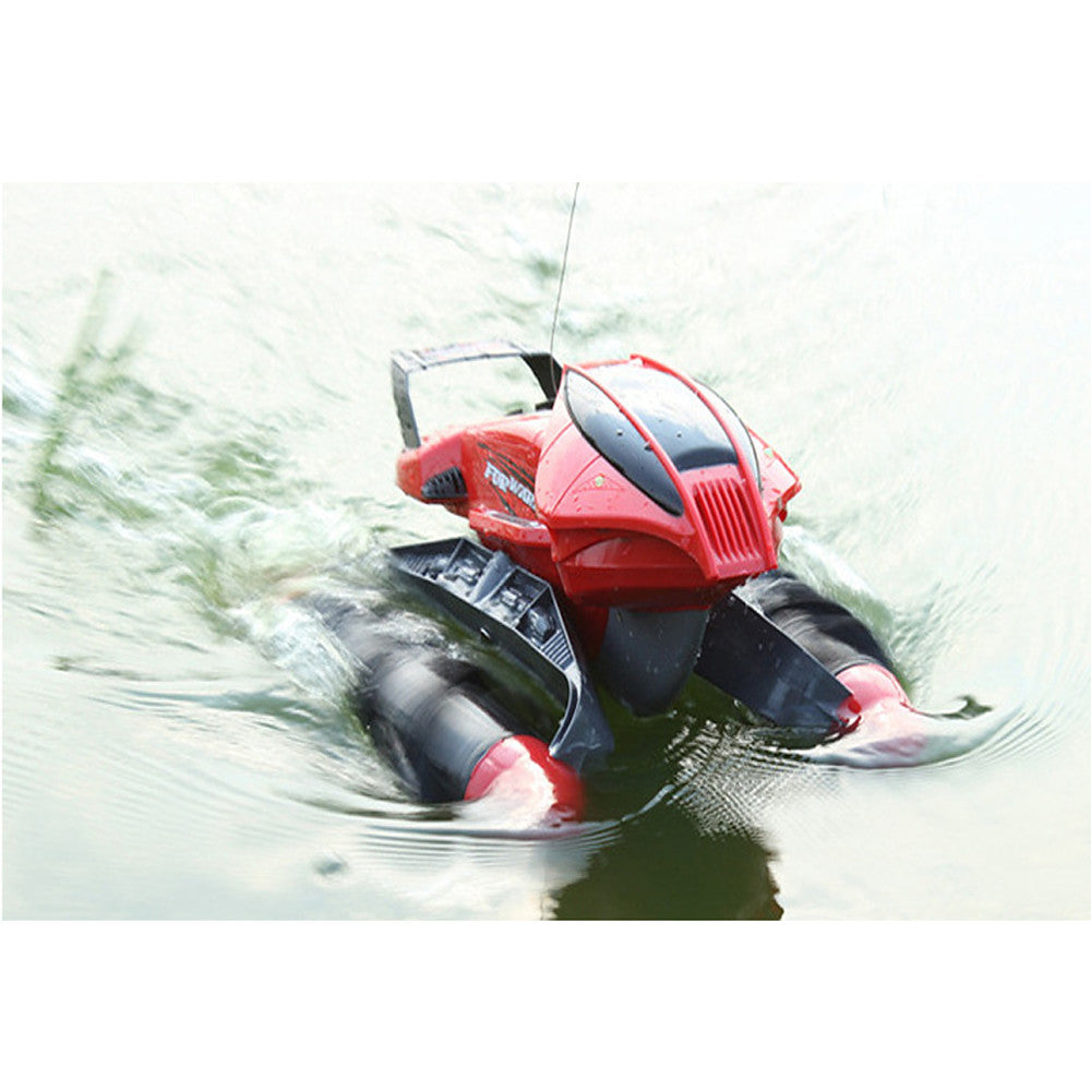 WOW RC Car Amphibious Stunt RC Tank 4CH 2.4G Tank 20 km/h