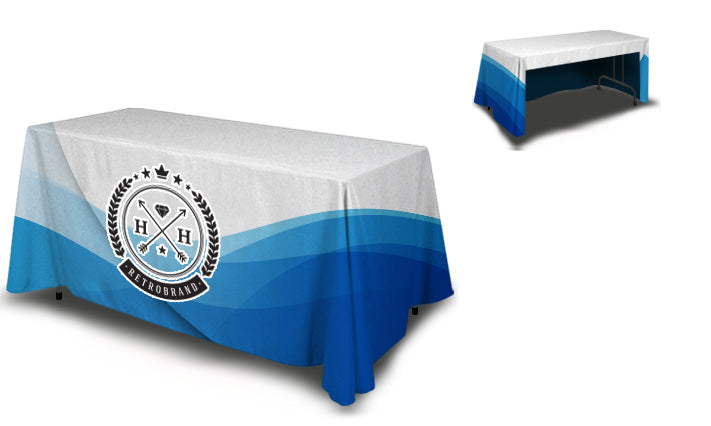 PROMO Full-Color Tablecloth for 4-6-8 foot tables