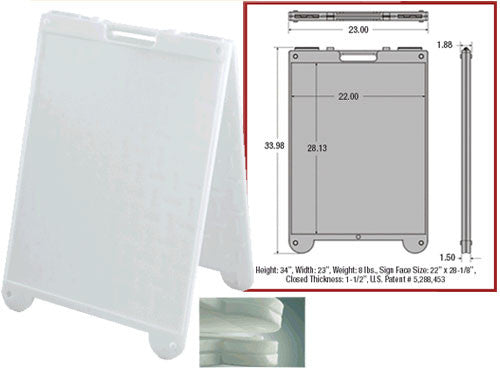 Poly Molded Simple Sign