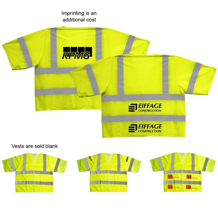 Safety Vest ANSI 3 Yellow