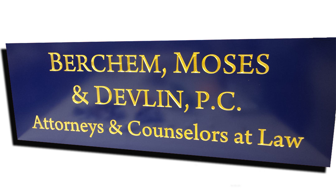 Dimensional building signs ENGRAVED