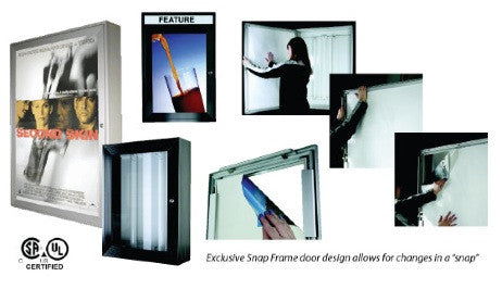 Lock-a-Graphic Outdoor Light Box