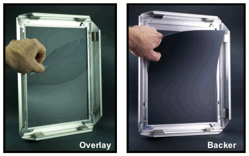 Ready-to-Ship Flip-up Frames in stock sizes individual frames