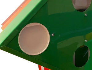 Lens cover for flashing arrow signs