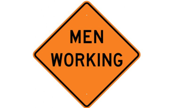 Men Working 48x48"