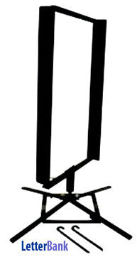 Wind Spinner Spinning Steel Sign for your sign insert