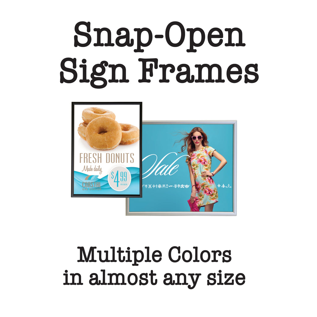 Sign Frames for buses, trucks, airport transport and light rail vehicles
