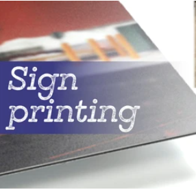 B2B Business to Business Sign Printing