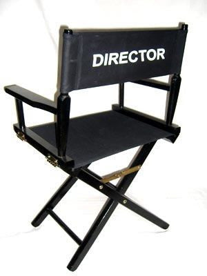 Director's chair and Actor's chair names