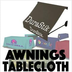 Awning Covers and Table Cloths