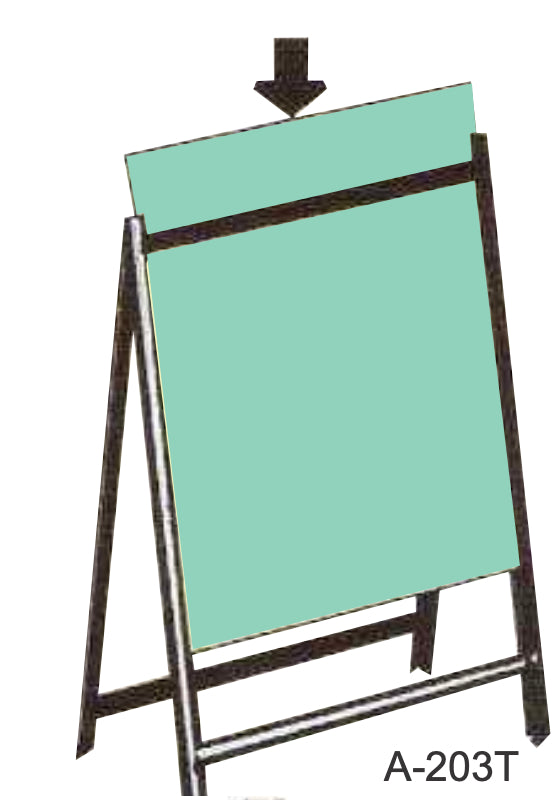 203t Steel channel frame, sidewalk signs for 24x36 inserts