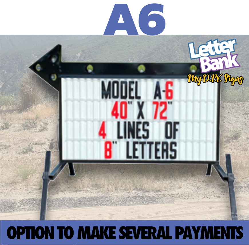 thumbnail image 2 of Affordable & Stylish: Value Line Freestanding Outdoor Reader Boards 2 of 10