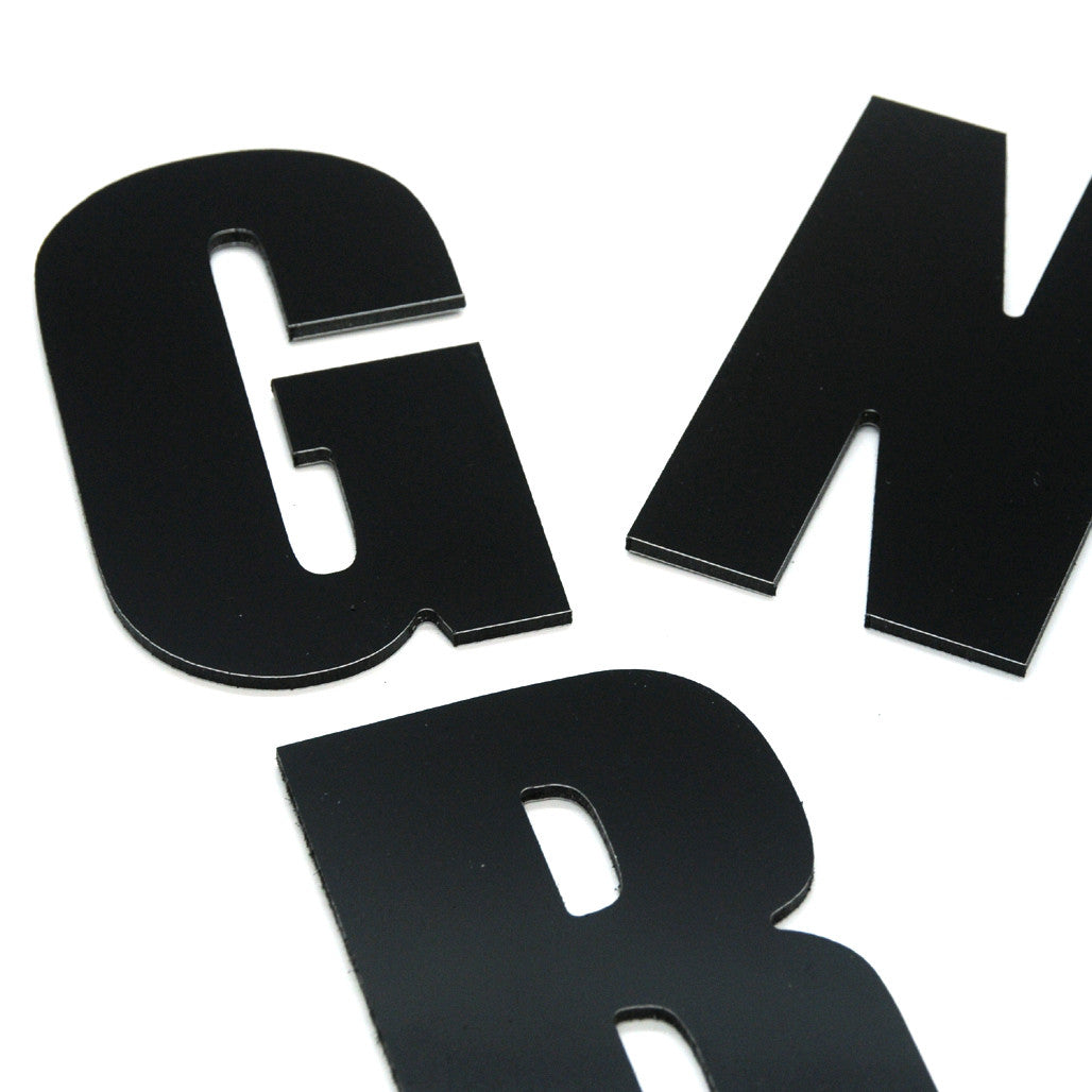 Aluminum Composite Panel [ACP] Letters & Numbers – LetterBank | MyDIYsigns