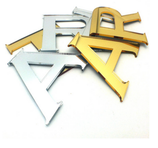 ACRYLIC MIRROR LETTERS