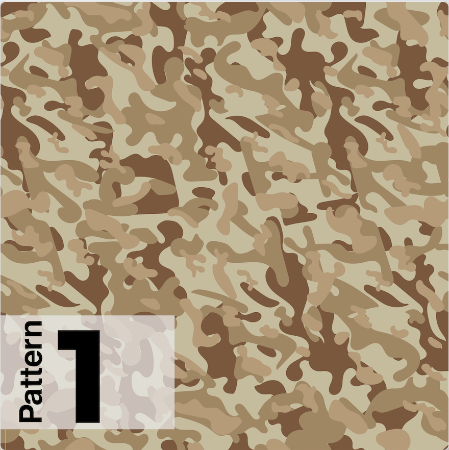 Fabric sheet, printed camo, almost 100 square feet!