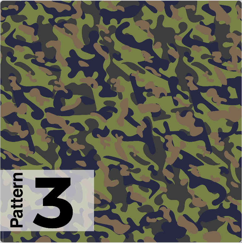 Fabric sheet, printed camo, almost 83 square feet.