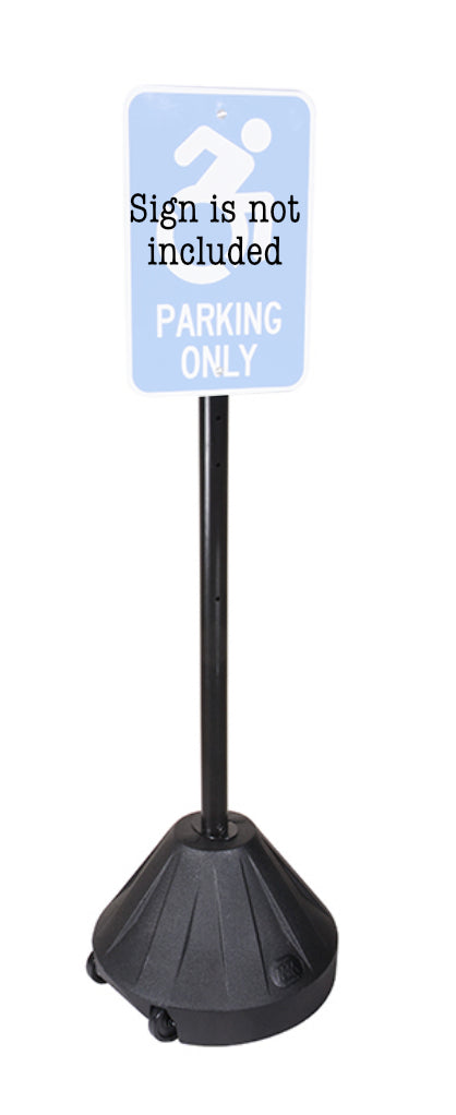 Tip ‘N Roll® 60" Portable Pole Sidewalk for your Sign