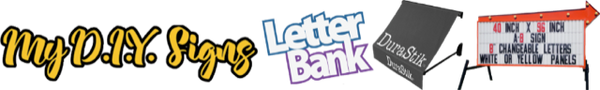 LetterBank | MyDIYsigns