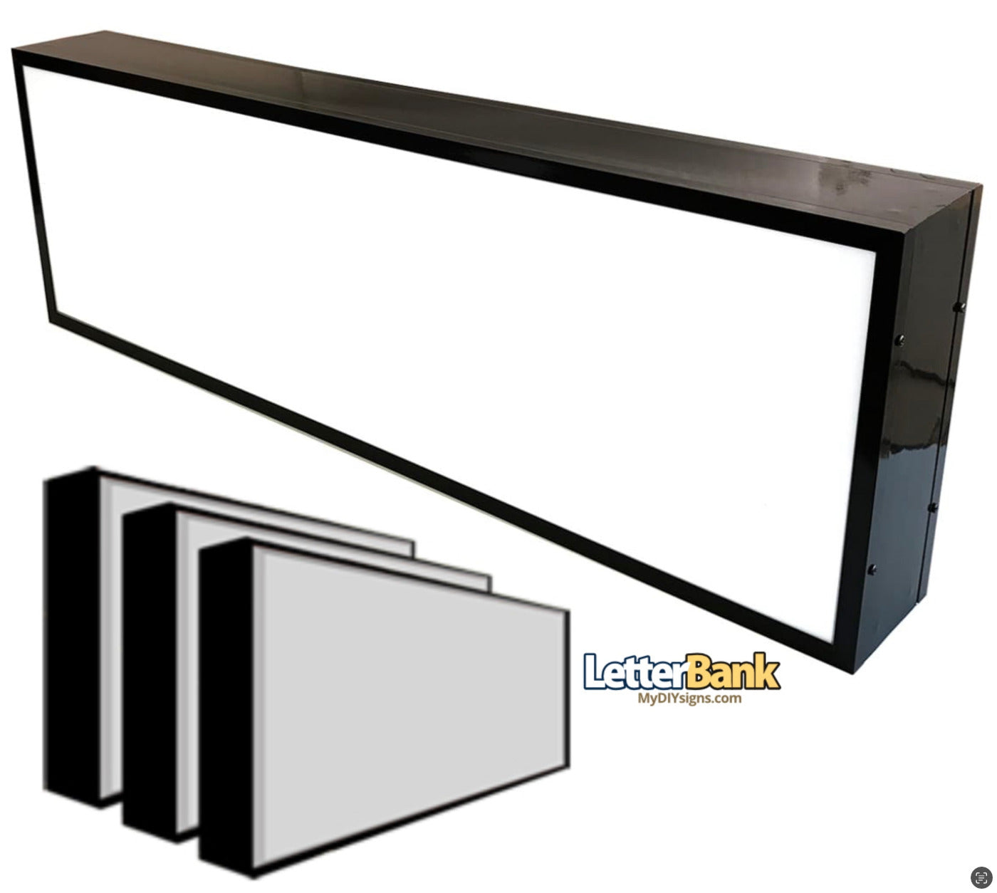 custom lighted sgns and sign cabinets for business