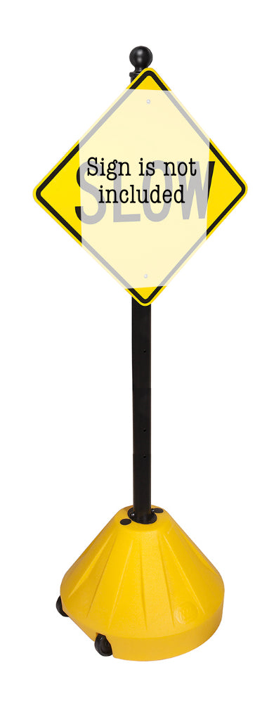 Tip ‘N Roll® 60" Portable Pole Sidewalk for your Sign