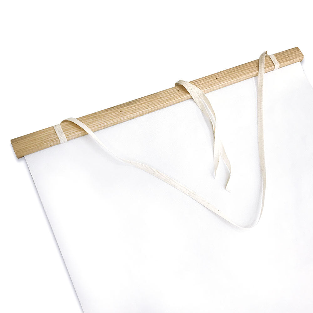 Canvas wood frame hanger