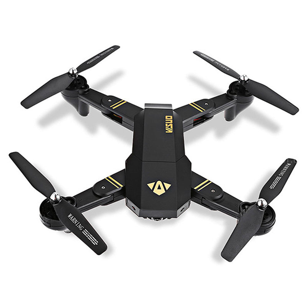 WOW RC Drone VISUO XS809W RTF 4CH 6 Axis 2.4G With HD Camera 0.3MP 480P RC Quadcopter One Key To Auto-Return / Headless Mode / 360°Rolling RC Quadcopter / Remote Controller / Transmmitter / Camera