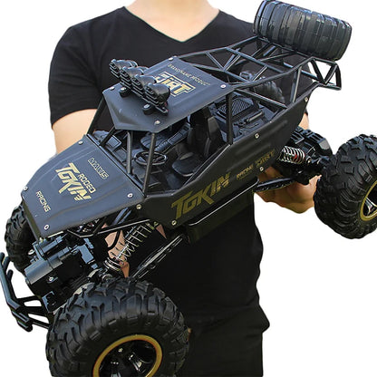 WOW RC Car Giantfoot Monster Truck Crawlers 4WD 4 Channel 2.4G Buggy (Off-road) / Rock Climbing Car / 4WD 1:12 9 km/h Water / Dirt / Shock Proof / Simulation / Parent-Child Interaction