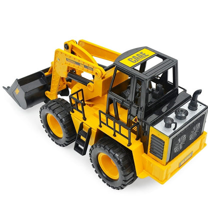 WOW RC Car 6CH 2.4G Bulldozer / Construction Truck 1:20 Brush Electric KM/H