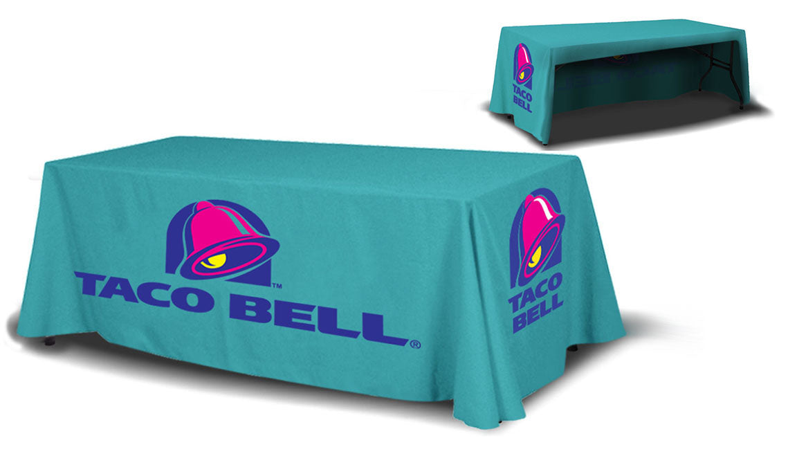 PROMO Full-Color Tablecloth for 4-6-8 foot tables