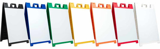 Signicade Deluxe sidewalk sign frames for 24x36" prints