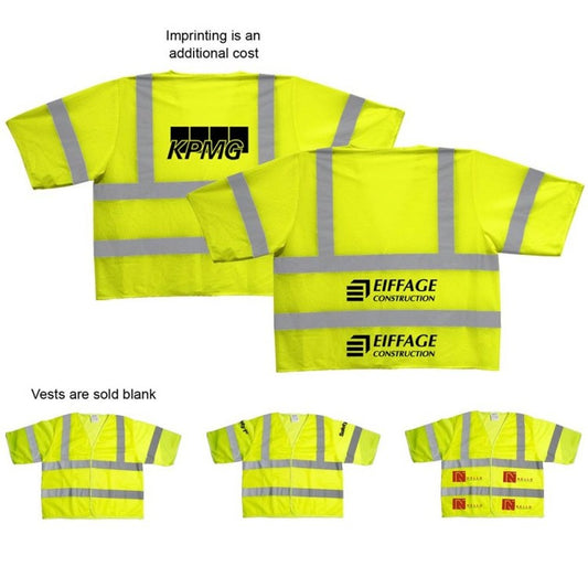 Safety Vest ANSI 3 Yellow