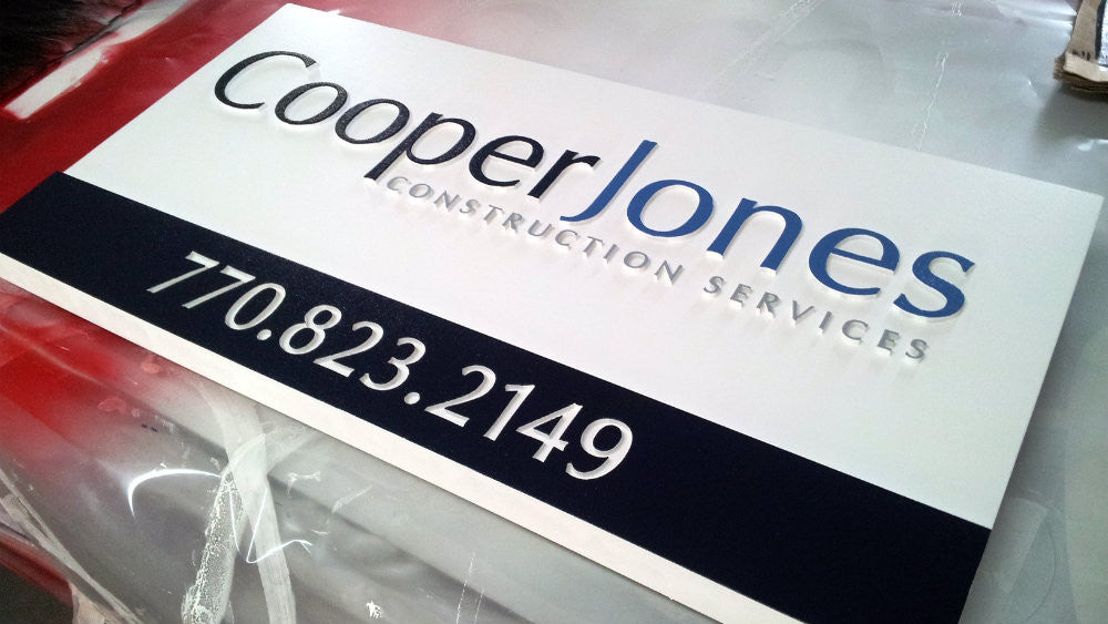 Building Sign Size Dimensional building signs STEPPED – LetterBank | MyDIYsigns