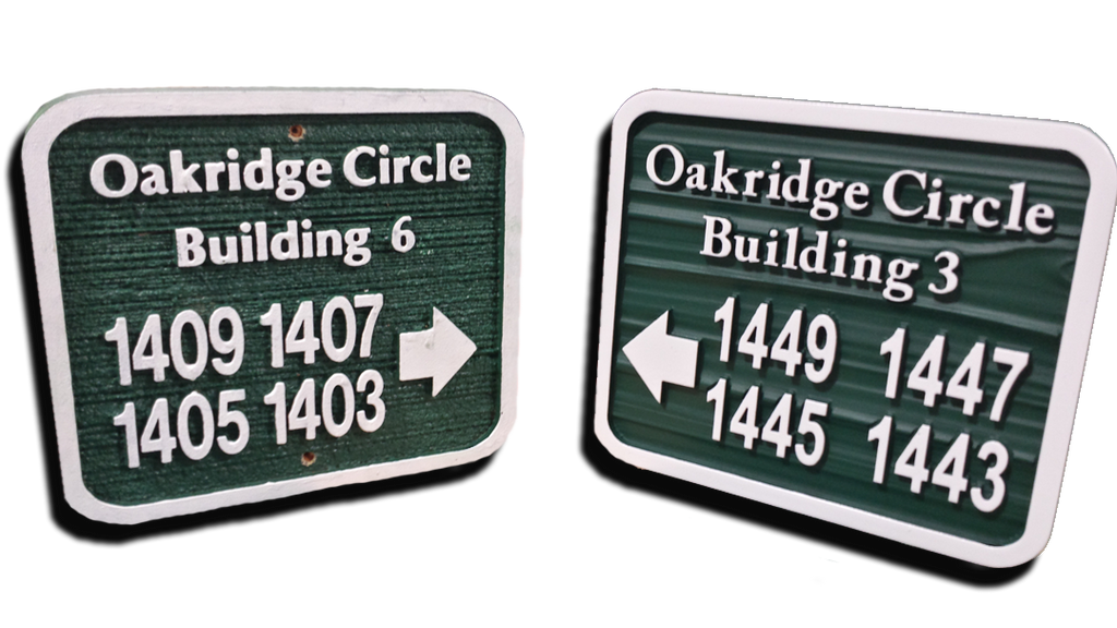 Dimensional building signs WOODGRAIN – LetterBank | MyDIYsigns