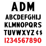 Pronto letters, track and accessories – LetterBank | MyDIYsigns