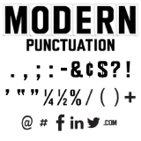 Pronto Punctuation 50-Piece Set