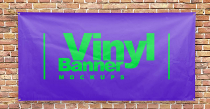 Full-Color Vinyl Banner, Popular Sizes