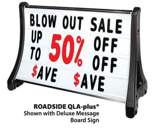Roadside Huge Deluxe Message Boards 48" x 60" frame NEW MODEL