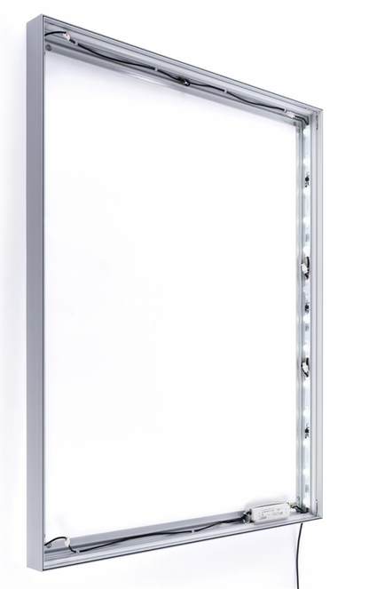 Lighted LED Slim Lightbox Display 4x5 feet, wall hanging