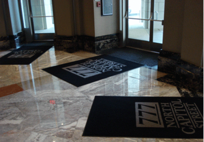 NEW Indoor Logo Floor Mats for indoor entrances, hallways, lobbies