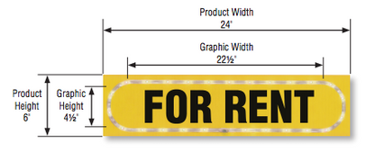 Sign Blanks with LED lights, printable!