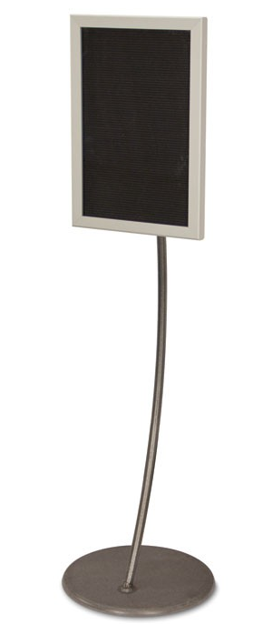 Arched Pedestal Bulletin Board