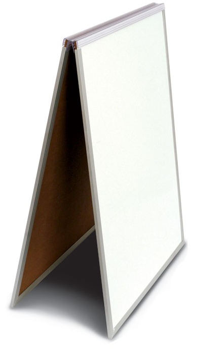 Dry Erase or Chalk Economy Sandwich Board 18x24"