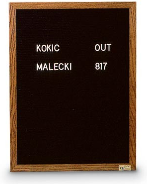 Bulletin Letter Boards