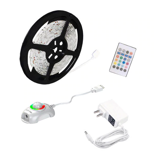 Motion activated under-bed night light
