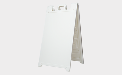 Signicade Deluxe sidewalk sign frames for 24x36" prints