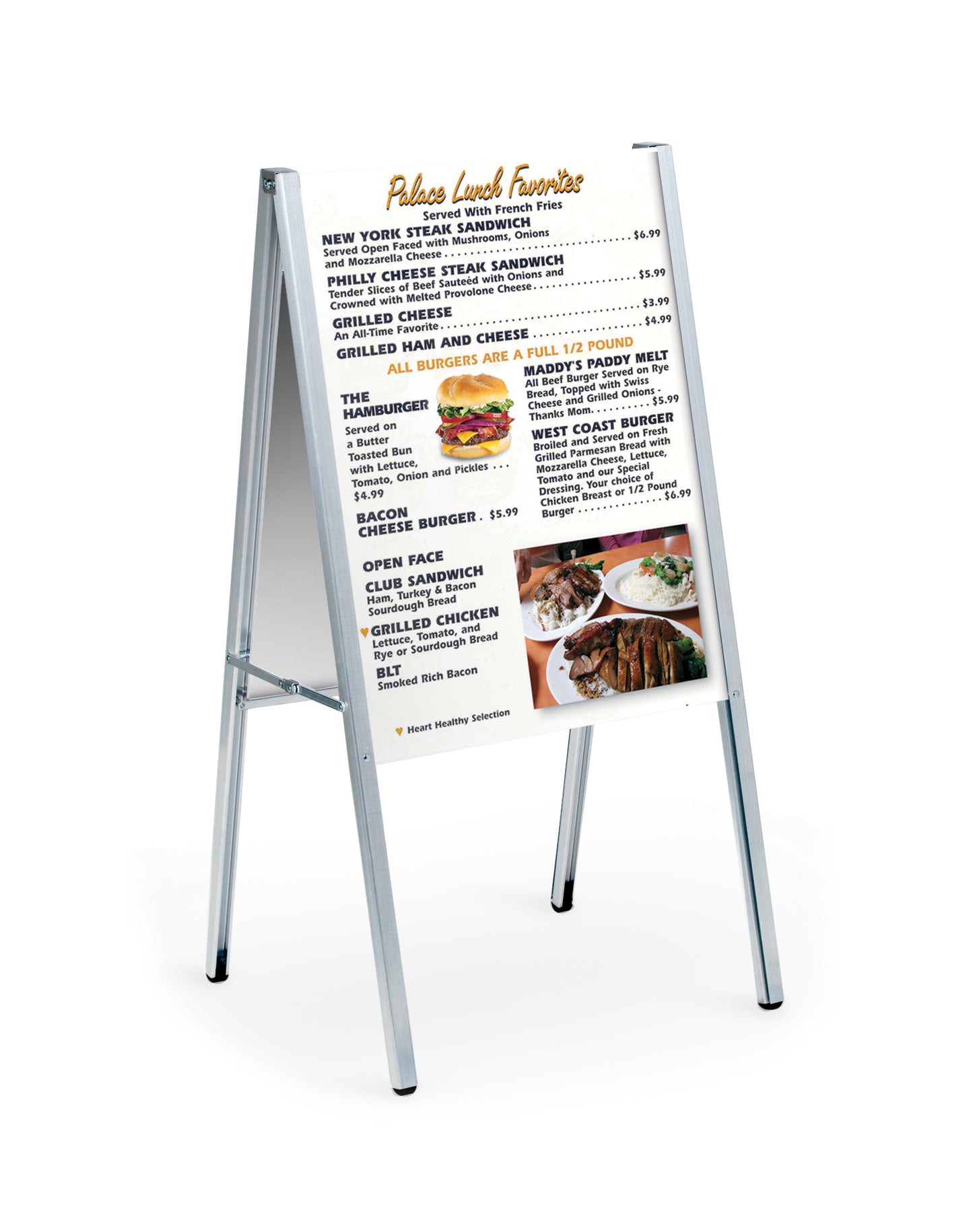 TAF22 A-frame Collapsible Sign Board Frames for 22x28" inserts